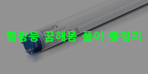 형광등 꿈해몽 풀이 총정리