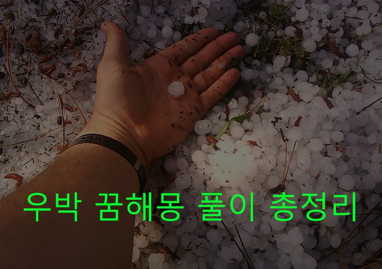 우박 꿈해몽 풀이 총정리