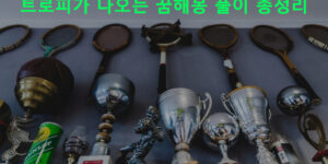 트로피가 나오는 꿈해몽 풀이 총정리