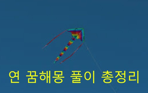 연 꿈해몽 풀이 총정리