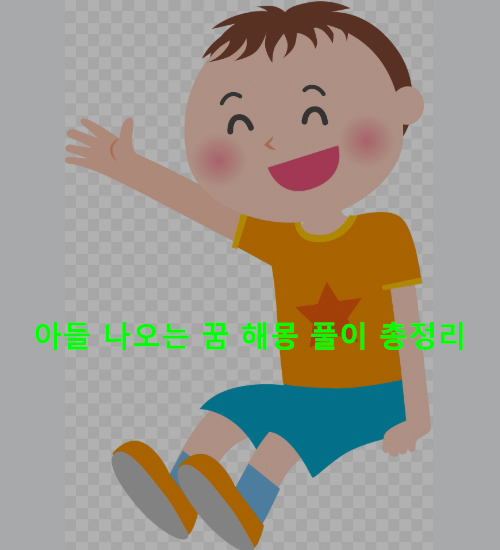아들 나오는 꿈 해몽 풀이 총정리