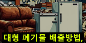 대형 폐기물 배출방법, 전국 담당 연락처