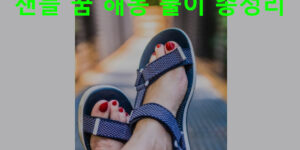 샌들 꿈 해몽 풀이 총정리
