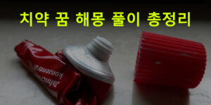 치약 꿈 해몽 풀이 총정리