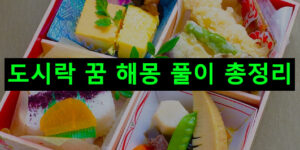 도시락 꿈 해몽 풀이 총정리