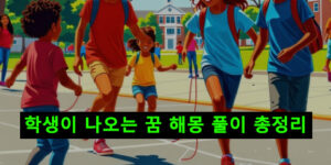 학생이 나오는 꿈 해몽 풀이 총정리