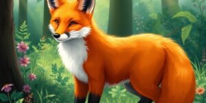 여우 꿈 해몽: 새끼, 붉은, 하얀