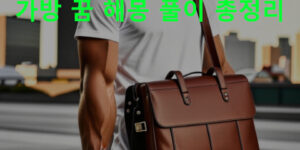 가방 꿈 해몽: 잃어버리는, 사는, 여행, 받는, 찾는, 새, 무거운, 챙기는