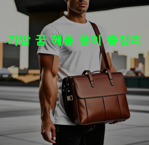 가방 꿈 해몽: 잃어버리는, 사는, 여행, 받는, 찾는, 새, 무거운, 챙기는