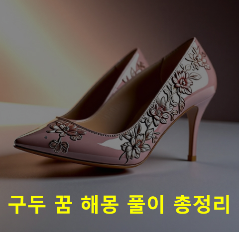 구두 꿈 해몽: 빨간, 낡은, 흰색, 검정, 사는, 남자구두, 하얀구두, 새구두