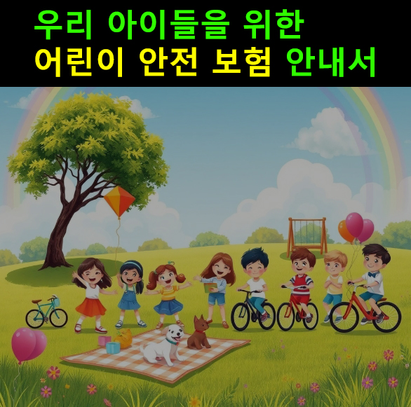 우리 아이들을 위한 어린이 안전 보험 안내서
