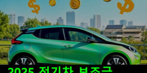 2025 전기차 보조금 조회, 확대 기준, 신청방법, 추가 지급 안내