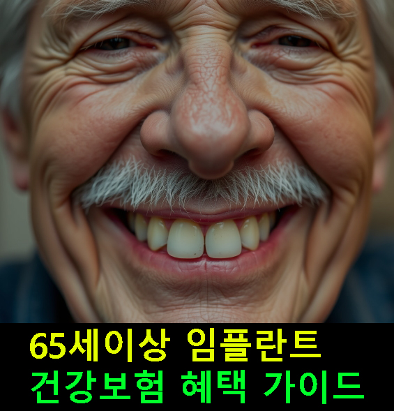 65세이상 임플란트 건강보험 혜택 가이드