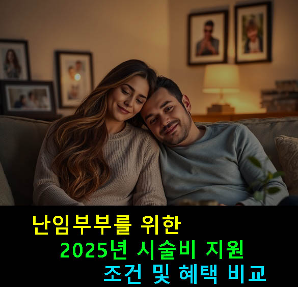 난임부부를 위한 2025년 시술비 지원 조건 및 혜택 비교