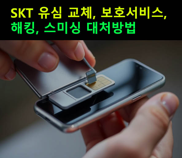 SKT 유심 교체, 보호서비스, 해킹, 스미싱 대처방법