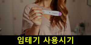 임테기 사용시기: 아침, 저녁, 일주일, 10일, 생리 및 생리예정일, 관계 후, 첫소변, 두줄
