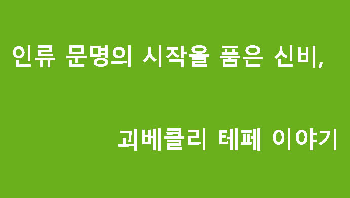 인류 문명의 시작을 품은 신비, 괴베클리 테페 이야기